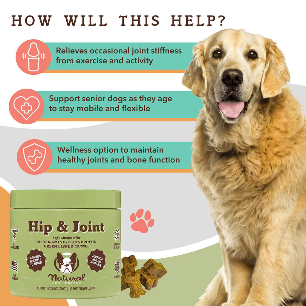 Hip & Joint Supplement for Dogs | Natural Dog Company Hip & Joint Supplement for Dogs | Natural Dog Company