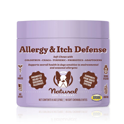 Allergy and Itch Defense tub
