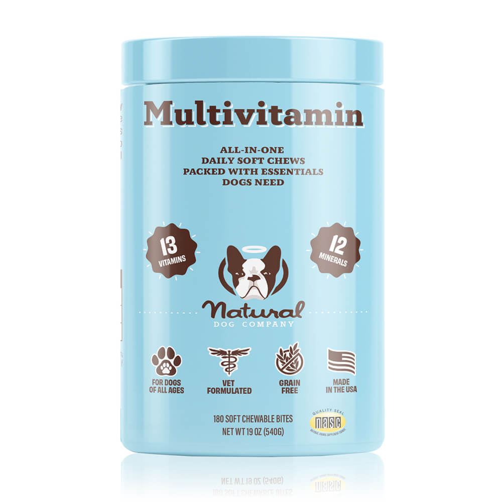 Dog Multivitamin Supplement | Daily Vitamins for Dogs | Natural Dog Company