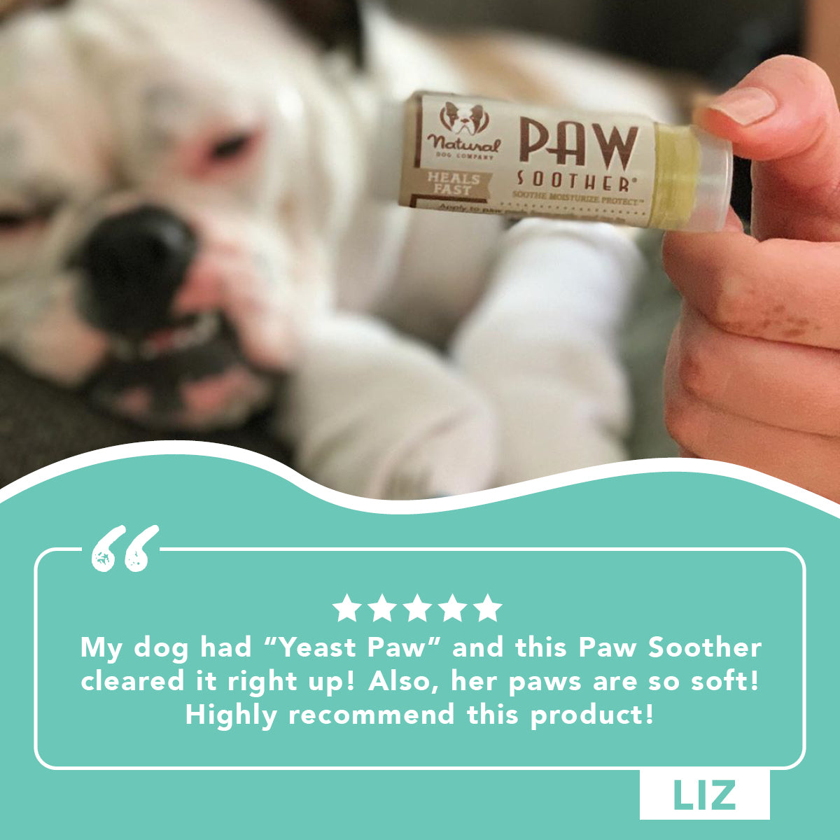 Free Paw Soother Travel Stick - ONLY $3.95 For Shipping