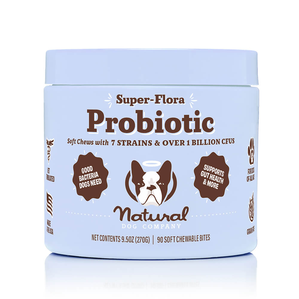 Illustration of Organic Dog Food With Probiotics And Omega 3