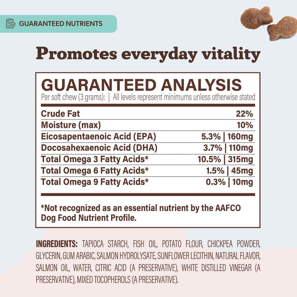 Wild Alaskan Salmon Chews