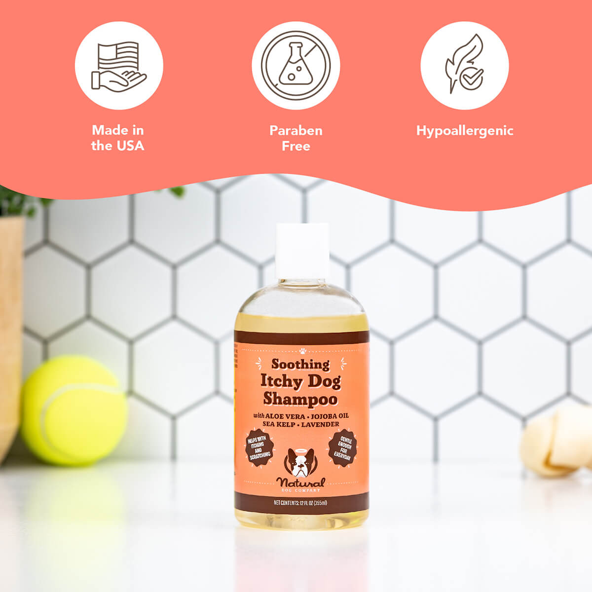 Itchy Dog Shampoo Natural Dog Company