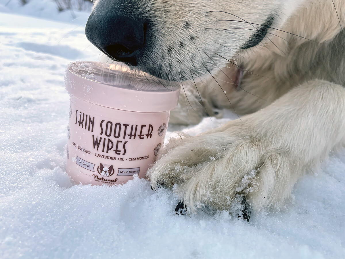 Skin Soother Wipes Natural Dog Company