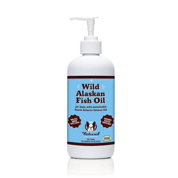 Wild Alaskan Fish Oil for Dogs Natural Dog Company