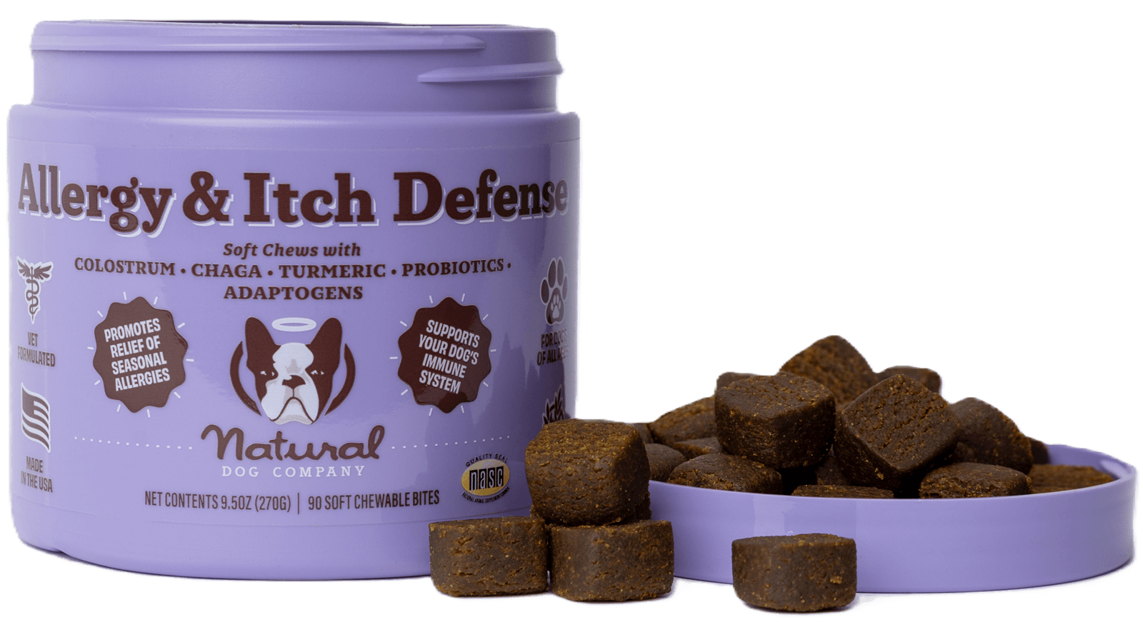 Allergy & Itch Defense — 90 count jar
