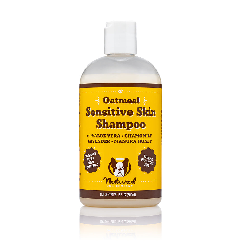 Oatmeal Dog Shampoo for Sensitive Skin Natural Dog Company