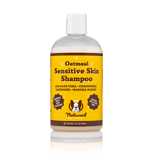 Oatmeal Dog Shampoo for Sensitive Skin Natural Dog Company