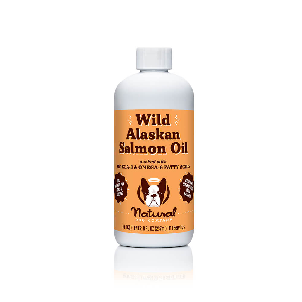 Brilliant Salmon Oil for Dogs (40oz) | Omega 3 Fish Oil Liquid Supplement  with DHA, EPA Fatty Acids | Supports Skin and Coat, Immune System & Joint